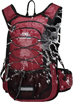 Insulated Hydration Backpack Pack with 2L BPA FREE Bladder - Keeps Liquid Cool up to 4 Hours – For Running, Hiking, Cycling, Camping