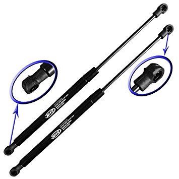 Two Front Hood Gas Charged Lift Supports for 2006 Lexus GS300, 2007-2011 Lexus GS350, 2006-2007 Lexus GS430, 2007-2011 Lexus GS450H, 2008-2011 Lexus GS460. Left and Right Side. WGS-553-2