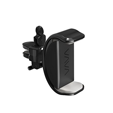 VAVA Phone Holder for Car, Car Phone Mount for Air Vent with Cable Hooks, 360° Rotatable Joint – Fits iPhone 5 / 6 / 6S / 7 / 7 Plus, Galaxy, Pixel / Pixel XL, and More Smartphones