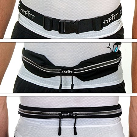 Running Belt, Waist Pack, Fanny Pack by HYFiTT. Best for Any Exercise, Activity or Travel. Fits Your iphone 6, 6s plus, 7, 7 plus, Samsung Galaxy s5, s6, s7, Note 6, 7 and Most Android Phone