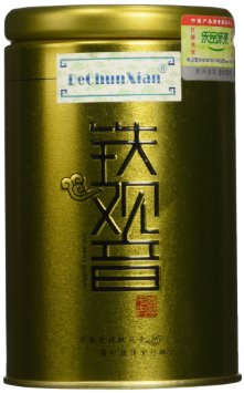 Dechunxian® China Top Ten Famous Teas-iron Mercy Goddess-green Oolong Tea- 100% Natural Organic -High Grade Loose Leaf (Anxi Tieguanyin)