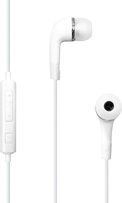 Samsung Earphones EHS64AVFWE with Remote and Microphone (Not in Retail Packaging) - White