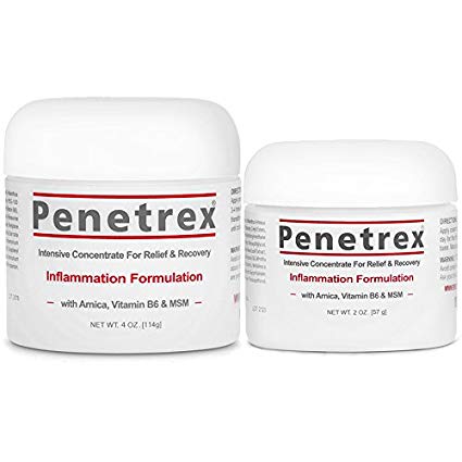 NEW :: Penetrex Pain Relief Cream (BUNDLE) :: Home & Travel Solution contains One LARGE (4 Oz.) & One Travel-Ready (TSA Approved 2 Oz. Size) for On-The-Go Relief.
