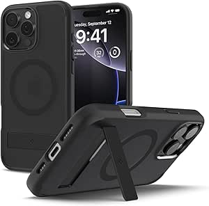 Spigen Case for iPhone 16 Pro Case, Ultra Hybrid S MagFit Designed for Apple iPhone 16 Pro - Frost Black