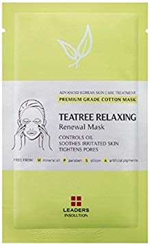 [Leaders Insolution] Tea Tree Relaxing Renewal Mask | Single Mask