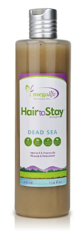 Hair to Stay,stop hair Loss Shampoo with Black Mud Biotin Avocado & Coconut Extract for men and women 13.6 fl.oz.