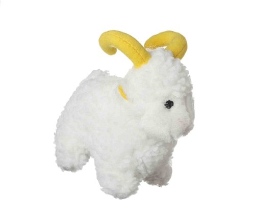 Multipet's Look Who's Talking Plush Sheep 6-Inch Dog Toy