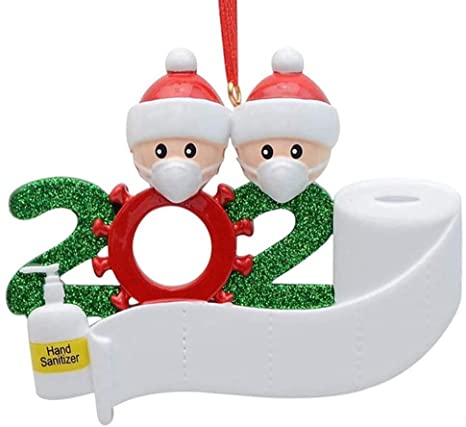 Ztl Personalized Quarantine Family 2020 Christmas Ornament Xmas Ornaments Christmas Tree Ornaments Customized Christmas Decorating Set Party Holiday Decorations Creative Gift