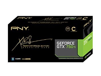 PNY XLR8 GeForce GTX 750 Ti Overclocked 2GB GDDR5 Graphics Cards VCGGTX750T2XPB-OC