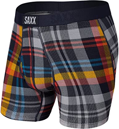 Saxx Underwear Men's Boxer Briefs- Ultra Boxer Briefs with Fly and Built-in Ballpark Pouch Support – Underwear for Men,Core