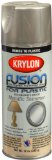 Krylon K02338000 Fusion For Plastic Metallic Shimmer Aerosol Spray Paint 12-Ounce Nickel Shimmer