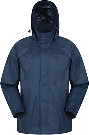 Mountain Warehouse Pakka Mens Waterproof Rain Jacket - Packable