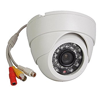 Vanxse® Cctv 24ir Leds Sony CCD 800tvl Indoor Dome Audio Camera D/n Security Surveillance Camera