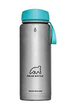 Polar Bottle Thermaluxe - Vacuum Insulated Stainless Steel Travel Mug, Stainless