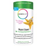 Rainbow Light Nutri Stars Multivitamin and Multimineral Chewables  Childrens  Tablets   120 tablets