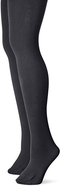 Muk Luks Women's Fleece Lined 2 Pair Pack Tights