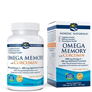 Nordic Naturals Omega Memory, 60 Count