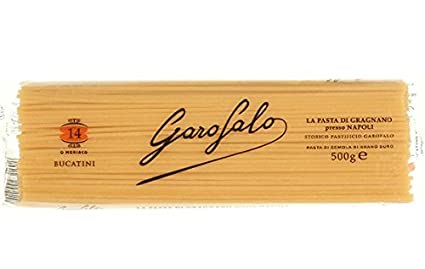 Garofalo No.14 Bucatini Semolina Pasta, 16 oz (6 Pack)