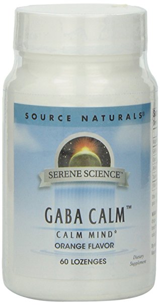 Source Naturals GABA Calm, Orange, 60 Lozenges