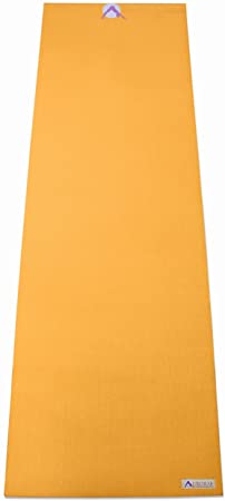 Aurorae Classic/Printed Extra Thick and Long 72" Premium Eco Safe Yoga Mat with Non Slip Rosin Included