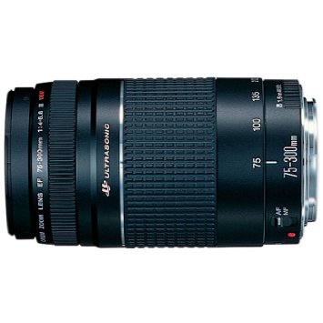 Canon EF 75-300mm f4-56 III USM Telephoto Zoom Lens for Canon SLR Cameras