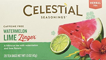 Celestial Seasonings Watermelon Lime Zinger Tea, 20 Tea Bags