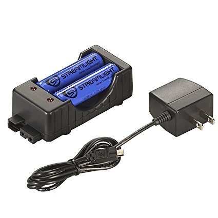 Streamlight 18650 Button Top AC Li-Ion 120V Battery/Charger