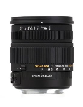 Sigma 17-70mm f/2.8-4 DC Macro OS HSM Lens for Canon Mount Digital SLR Cameras