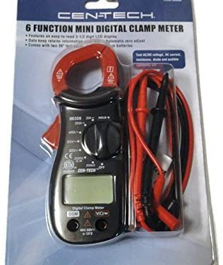 Cen-Tech 96308 6-Function Digital Clamp Meter