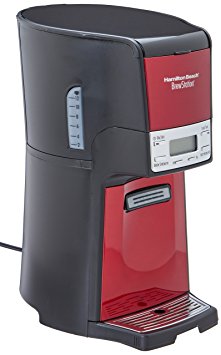 Hamilton Beach BrewStation 12-Cup Dispensing Coffeemaker, 48466-MX, Candy Apple Red