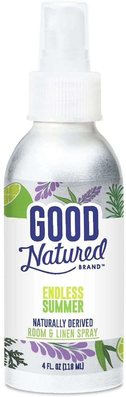 Good Natured Brand Room & Linen Spray, Endless Summer, 4 Oz. - All-Natural and Non-Toxic Aromatherapy