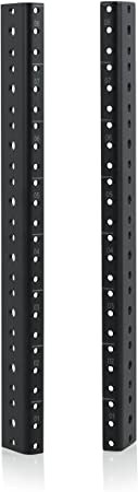 Gator Rackworks Heavy Duty Steel Rack Rail Set; 8U Rack Size (GRW-RACKRAIL-08U)