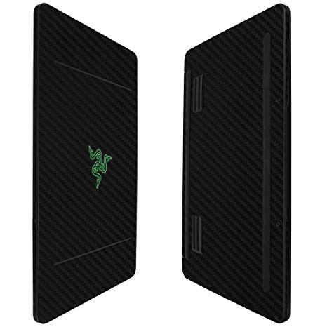 Skinomi TechSkin - Razer Blade Stealth Screen Protector (RZ09-0168, 12.5")   Carbon Fiber Full Body Skin / Front & Back Wrap Clear Film / Ultra HD and Anti-Bubble Shield