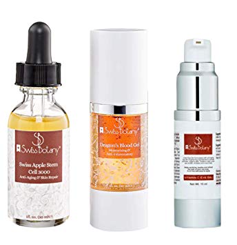 Dragons Blood 3 in 1 Eye Wrinkle Treatment - Nature's Botox Alternative, Instantly Tighten & Sculpture Facial contours - eye wrinkle serum - vitamin c complex