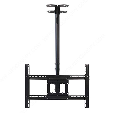 ABCCANOPY LCD Plasma Flat Panel TV Ceiling Mount Bracket for most 32''-65" Plasma TV Flat Panel Displays 150 LBS Loading Capacity