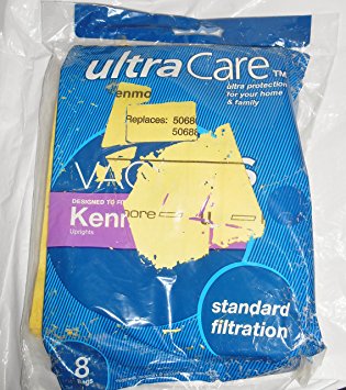 Ultracare Kenmore U Upright Vacuum Bags 8 pk