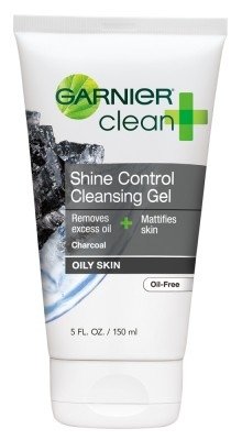 Garnier Clean Cleansing Gel Shine Control 5oz (Oil-Free) (2 Pack)