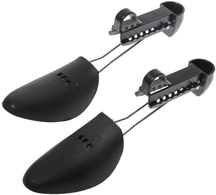 APIKA 2 Pair Shoe Stretcher Plastic Adjustable Women Black