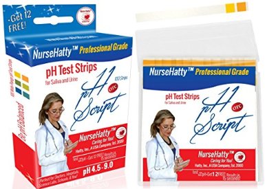 Advanced OTC pH Strips 112 Ct.   BONUS PDF Info. Pack to Benefit Your pH Health - pH Test Strips for Professional & Home Use to Test Urine, Saliva and Anything Liquid!