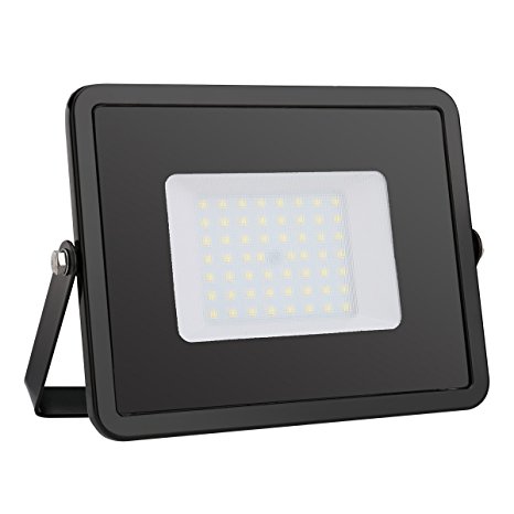 LE 50W 4000lm LED Flood Lights, 150W HPSL Equivalent, Waterproof IP65, Daylight White 5000K, Security Lights, Floodlight for Indoor and Outdoor Lighting