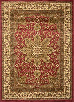 Home Dynamix Royalty 8083-200 Red 5-Feet 2-Inch by 7-Feet 2-Inch Traditional Area Rug