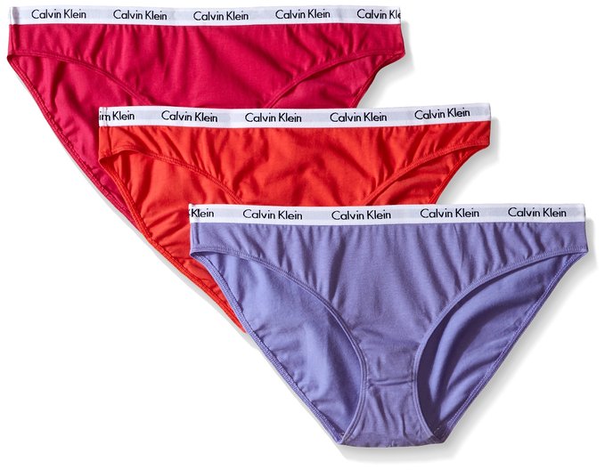 Calvin Klein Women's 3 Pack Carousel Bikini Panty