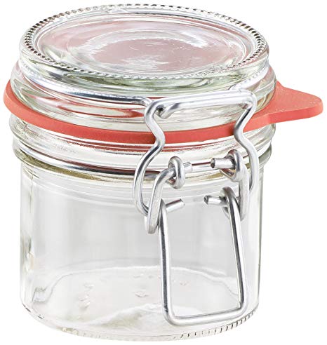 Leifheit 3190 135 ml Glass Jar with Clip Fastening