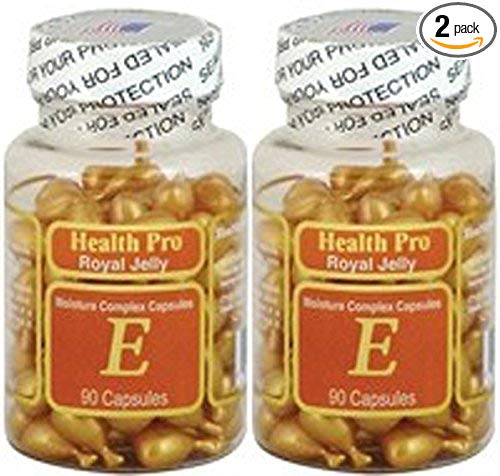 NU-Health Vitamin E Skin Oil Royal Jelly, 90 Softgels (Pack of 2)