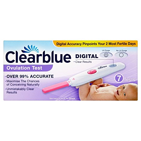 Clearblue Digital Ovulation Testing Kit - 7 Pack