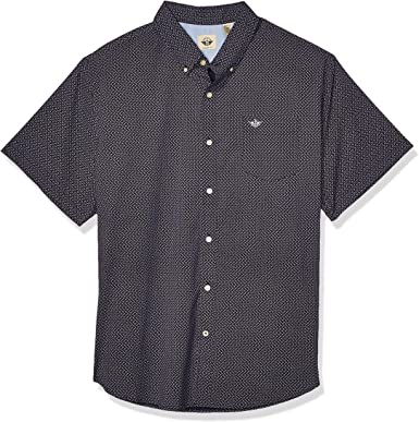 Dockers Men's Short Sleeve Button Down Comfort Flex Shirt