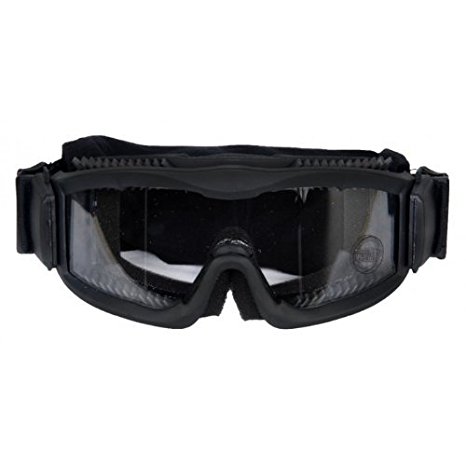 Lancer Tactical Airsoft Safety Eye Protection Full Seal Foam Pad Vented Goggles