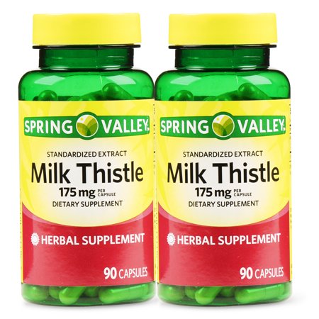 Spring Valley Milk Thistle Extract Capsules, 175 Mg, 180 Ct