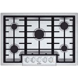 Bosch NGM8055UC 800 30 Stainless Steel Gas Sealed Burner Cooktop
