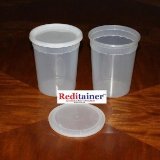 Reditainer Deli Food Storage Containers with Lid 32-Ounce 24-Pack